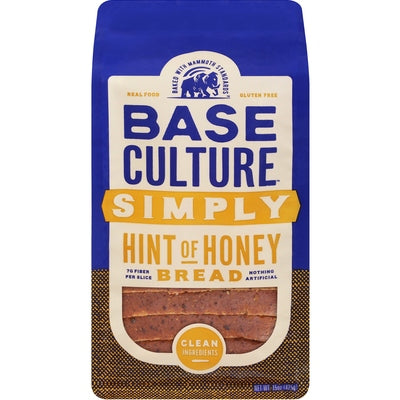 Base Culture Bread Hint of Honey 6/15 OZ [UNFI #03124286] [ebt]