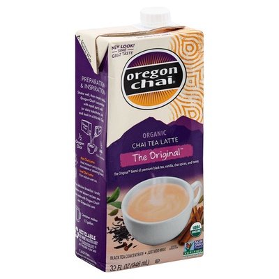 Oregon Chai Chai Tea Latte Organic The Original 6/32 OZ [UNFI #702803] [ebt]