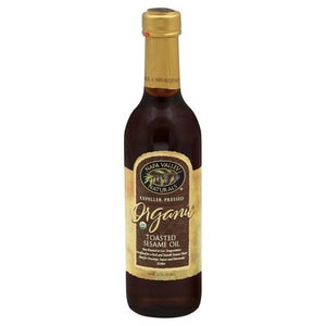 Napa Valley Naturals Sesame Oil Toasted 12/12.7 OZ [UNFI #911156] [ebt]
