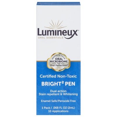 Lumineux Bright2 Pen Stain Repellent & Whitening Dual Action 1/.068 OZ [UNFI-CARLISLE #2950921]