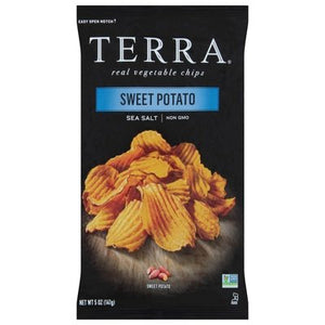 Terra Chips Vegetable Chips Real Sweet Potato Sea Salt 12/6 OZ [UNFI #2940062] [ebt]