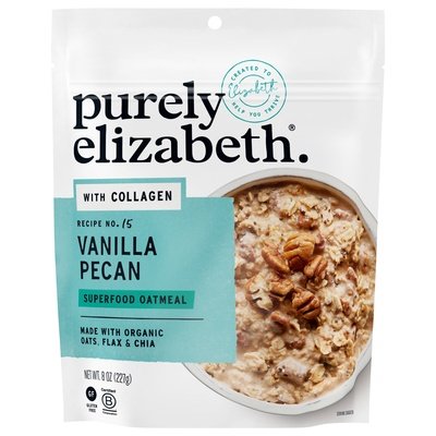 Purely Elizabeth Superfood Oatmeal Vanilla Pecan Recipe No. 15 6/8 OZ [UNFI #2582864] [ebt]