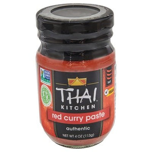 Thai Kitchen Gluten Free Red Curry Paste 12/4 OZ [UNFI #926337] [ebt]