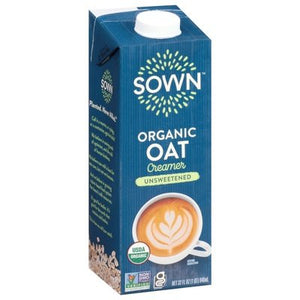 Sown Oat Creamer Organic Unsweetened 6/32 OZ [UNFI #2686442] [ebt]