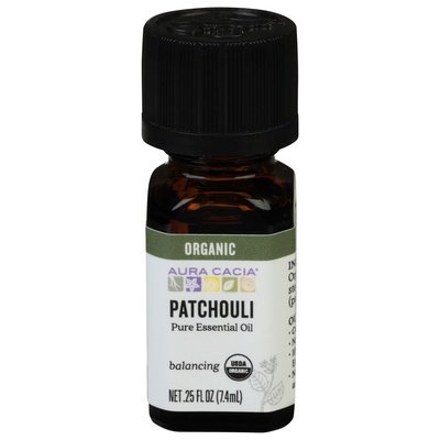 Aura Cacia Pure Essential Oil Organic Balancing Patchouli 1/.25 OZ [UNFI-CARLISLE #325233]