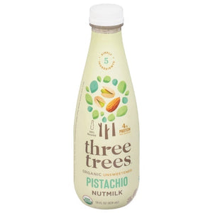 Three Trees Almond Milk Organic Pistachio Unsweetened 6/28 OZ [UNFI #2386969] [ebt]