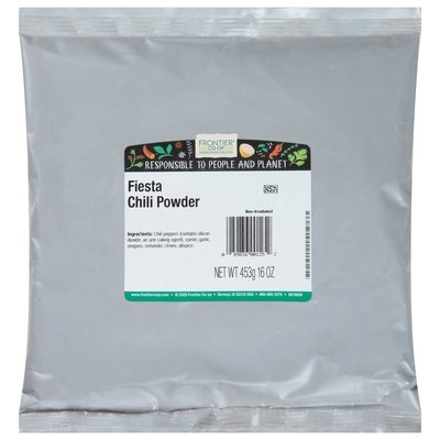 Frontier Nat Prod Co-Op Chili Powder Fiesta 1 Lb [UNFI-CARLISLE #0379388] [ebt]
