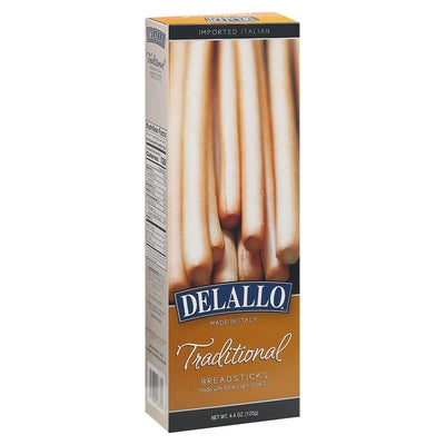 Delallo Breadsticks Traditional 12/4.4 OZ [UNFI #0362889] [ebt]