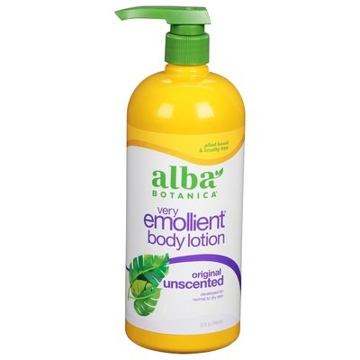 Alba Botanica Body Lotion Unscented Original Very Emollient 1/32 OZ [UNFI-CARLISLE #361766]