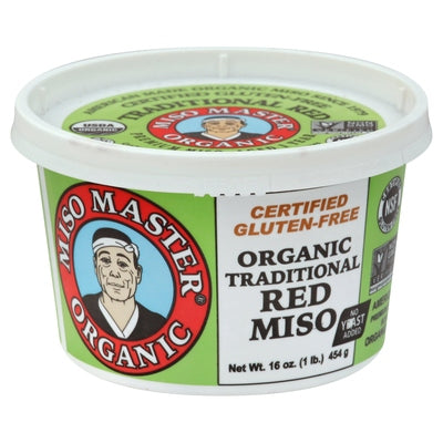 Miso Master Miso Organic Traditional Red 6/1 Lb [UNFI #0770743] [ebt]