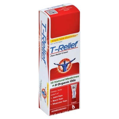 T-Relief-Medinatura Pain Relief Cream 1/4 OZ [UNFI-CARLISLE #1641240]