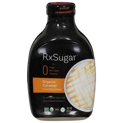 Rxsugar Syrup Organic Caramel 6/16 OZ [UNFI #2868404] [ebt]