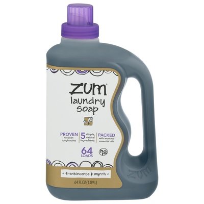 Zum Laundry Soap Frankincense & Myrrh 6/64 OZ [UNFI #2539278]