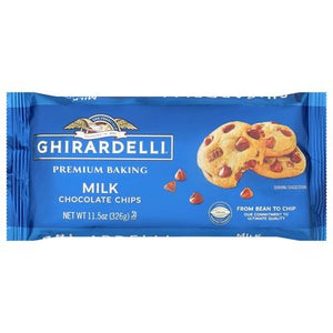 Ghirardelli Chocolate Chips Milk 12/11.5 OZ [UNFI #767087] [ebt]