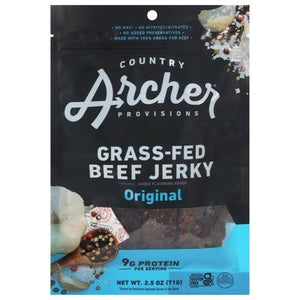 Country Archer Beef Jerky Original 12/2.5 OZ [UNFI #2566149] [ebt]