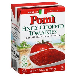 Pomi Tomatoes Finely Chopped 12/26.46 OZ [UNFI #1521624] [ebt]