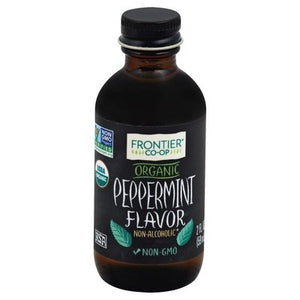 Frontier Nat Prod Co-Op Peppermint Flavor 1/2 OZ [UNFI-CARLISLE #972893] [ebt]