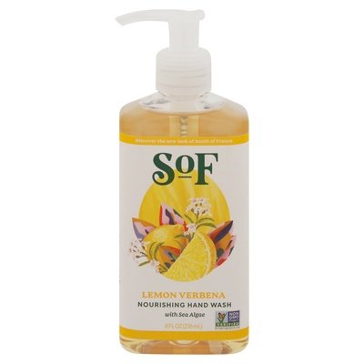 South Of France Nourishing Hand Wash Lemon Verbena 8 OZ [UNFI #1706126] T
