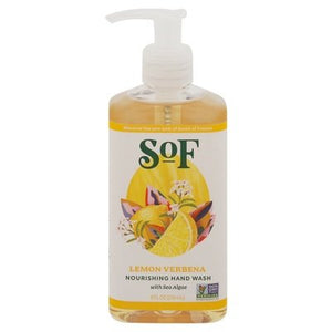 South Of France Nourishing Hand Wash Lemon Verbena 8 OZ [UNFI #1706126] T