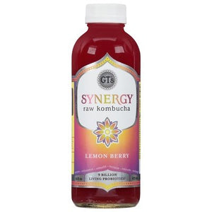 Gts Kombucha Raw Lemon Berry 12/16 OZ [UNFI #2701860] [ebt] D