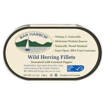 Bar Harbor Herring Fillets Wild 12/6.7 OZ [UNFI #361451] [ebt]