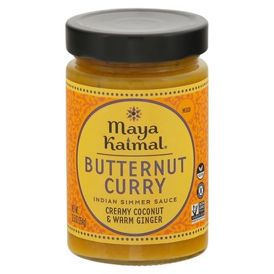 Maya Kaimal Indian Simmer Sauce Butternut Curry Mild 6/12.5 OZ [UNFI #2936607] [ebt]