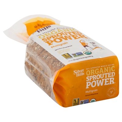 Silver Hills Bread Sprouted Wheat Organic Multigrain 8/24 OZ [UNFI #2364131] [ebt]