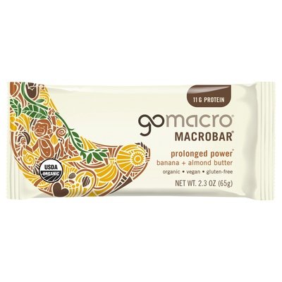 Gomacro Macrobar Banana + Almond Butter 12/2.3 OZ [UNFI-CARLISLE #1622208] [ebt]