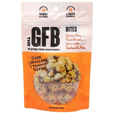The Gfb Bites Dark Chocolate + Peanut Butter 6/4 OZ [UNFI #2175099] [ebt]