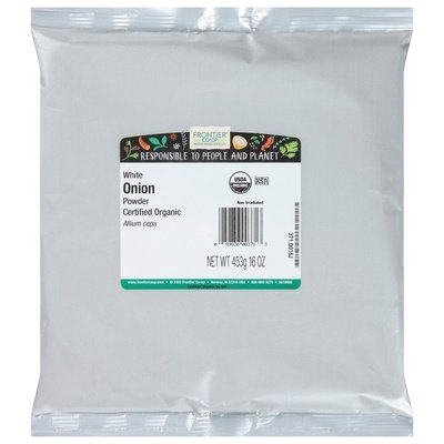 Frontier Nat Prod Co-Op Onion White Powder 1LB [UNFI-CARLISLE #298372] [ebt]