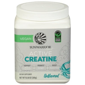 Sunwarrior Active Creatine Monohydrate Unflavored 1/10.58 OZ [UNFI-CARLISLE #2916419]