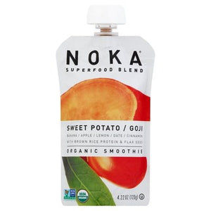 Noka Smoothie Organic Sweet Potato/Goji 6/4.22 OZ [UNFI-CARLISLE #1896497] [ebt]
