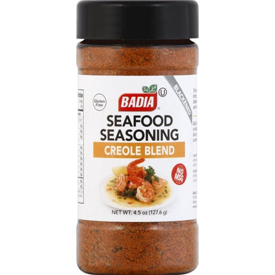 Badia Spices Seafood Seasoning Creole Blend Blackened 6/4.5 OZ [UNFI #02252807] [ebt]