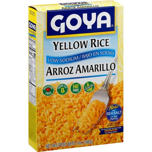 Goya Yellow Rice Low Sodium Arroz Amarillo 12/7 OZ [UNFI #02412534] [ebt]