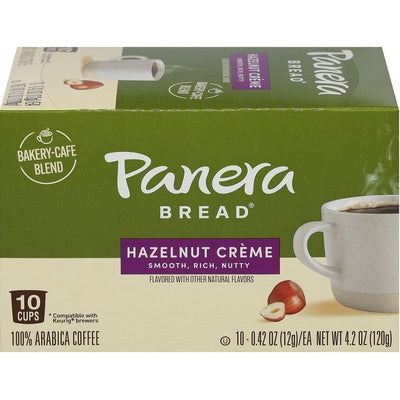 Panera Bread Coffee Hazelnut Creme Cups 6/10 CT [UNFI #03022571] [ebt]