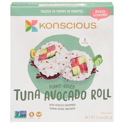 Konscious Roll Plant-Based Tuna Avocado 8/7.4 OZ [UNFI #2973519] [ebt]