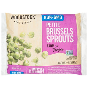 Woodstock Brussels Sprouts Petite 12/10 OZ [UNFI #1207711] [ebt]