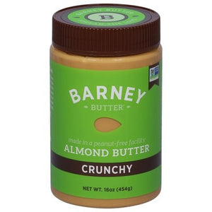 Barney Butter Almond Butter Crunchy 6/16 OZ [UNFI #100404] [ebt]