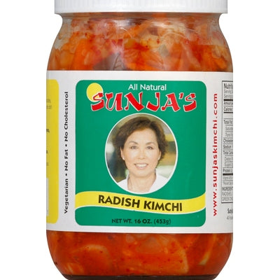 Sunjas Kimchi Radish 12/16 OZ [UNFI #0426544] [ebt]