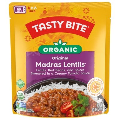 Tasty Bite Madras Lentil Organic Original 6/10 OZ [UNFI-CARLISLE #924639] [ebt]