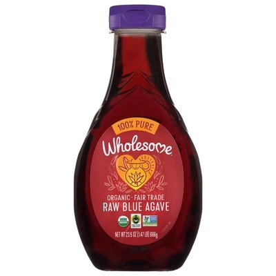 Wholesome Blue Agave Organic Raw 6/23.5 OZ [UNFI #794354] [ebt]