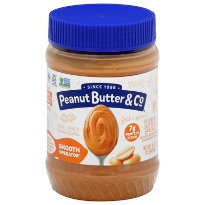 Peanut Butter & Co Peanut Butter Spread Smooth Operator 6/16 OZ [UNFI #798140] [ebt]