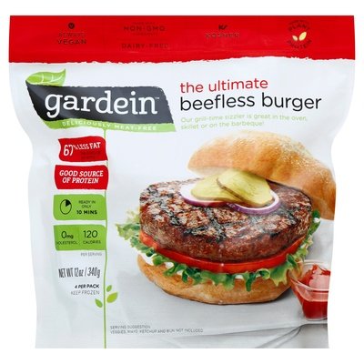 Gardein Beefless Burger The Ultimate 8/12 OZ [UNFI #704304] [ebt]