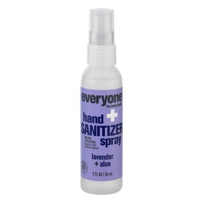 Everyone Hand Sanitizer Spray Lavender + Aloe 6/2 OZ [UNFI-CARLISLE #2068872]