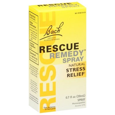 Bach Flower Essences Stress Relief Natural Spray 1/20 ML [UNFI-CARLISLE #580316]
