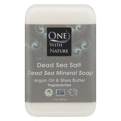 One With Nature Soap Dead Sea Salt Dead Sea Mineral 1/7 OZ [UNFI-CARLISLE #650259]