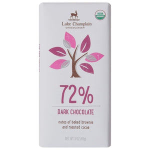 Lake Champlain Dark Chocolate 72% 12/3 OZ [UNFI-CARLISLE #02283505] [ebt]
