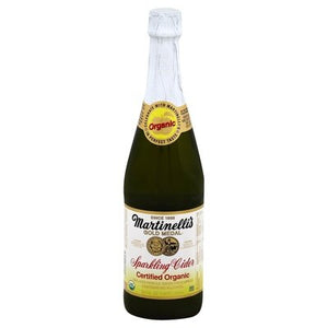 Martinellis Sparkling Cider Organic 12/25.4 OZ [UNFI #342972] [ebt]