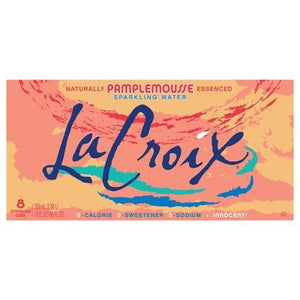 Lacroix Sparkling Water Pamplemousse 3/8/12 OZ [UNFI #1246388] [ebt] D