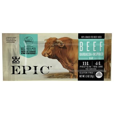 Epic Bar Beef Barbacoa-Inspired 12/1.3 OZ [UNFI-CARLISLE #2658672] [ebt]